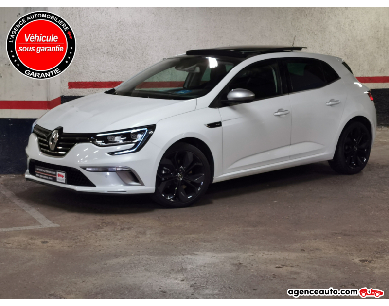 Gebrauchtwagenkauf, Günstige Gebrauchtwagen | Automobilienagentur Renault Megane IV 1.7 BlueHDi 150 GT-Line EDC Blanc Jahr 2019 Automatique Diesel